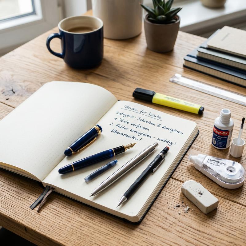 Write Smarter: 3 Writing & Correction Supply Tips for a More Productive Workspace