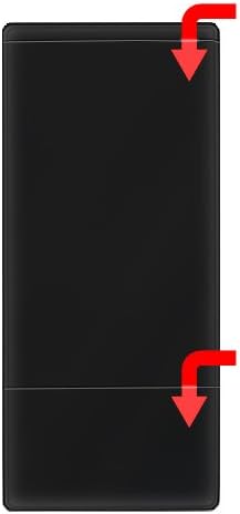StoreSMART - Black Plastic Policy/Lotto Ticket Holders - 10 Pack - INS30-BK-10 - Image 3