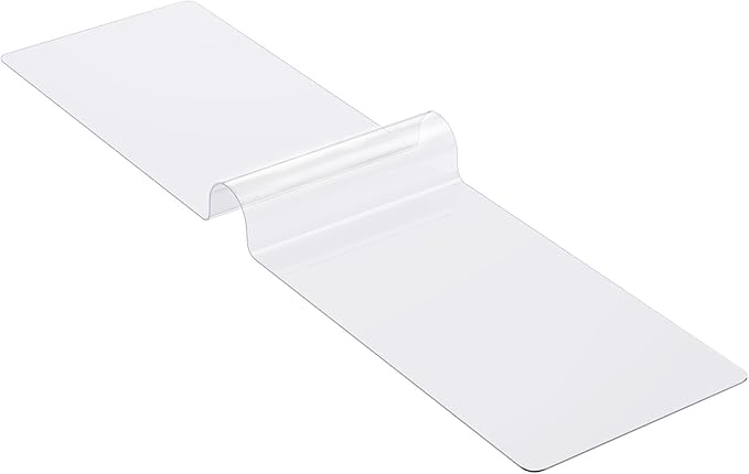 VEVOR Plastic Table Cover, 42 x 96 Inch 1.5 mm Thick Clear Rectangle PVC Desk - Image 4
