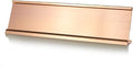 2" x 8" Aluminum Office Desk Nameplate Sign Holder 5 Pack by All+Quality