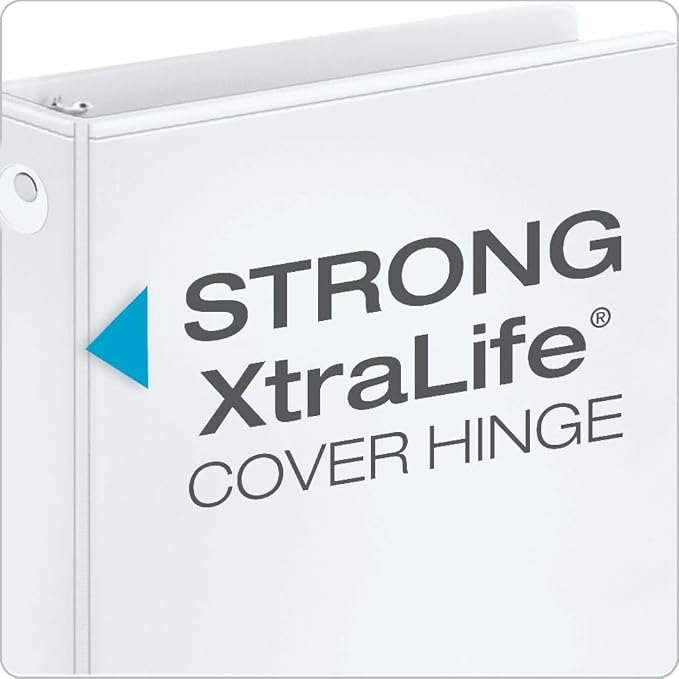 Cardinal Economy 3-Ring Binders, Round Rings, Holds 350 Sheets, Carton of 12 - Image 3