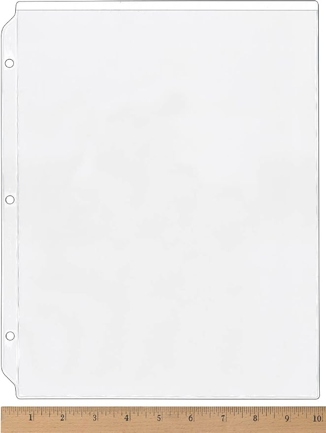 StoreSMART - Plastic Sheet Protectors - 9" x 12" - 200-Pack - SPT750-200 - Image 3