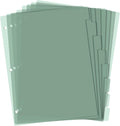 3 Ring Dark Green Binder Dividers by KALIONE