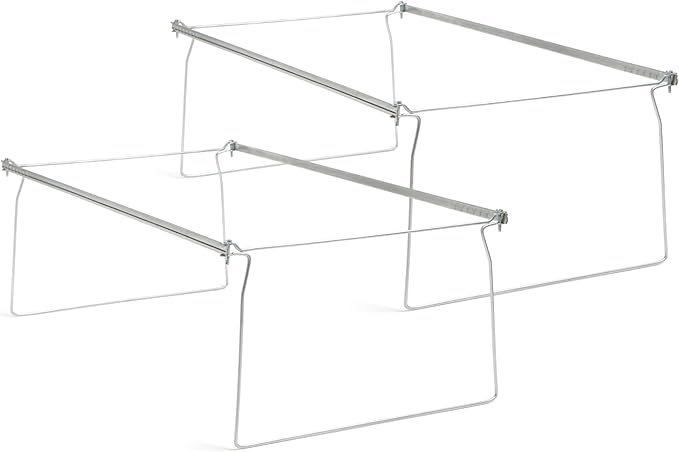 Smead Steel Hanging File Folder Frames, Adjustable Depth 23" to 27", Legal Size by SMEAD