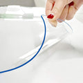 Desk Pad Mat 1.5mmThick PVC Table Cover Protector 28 x 60 Inch Clear Table by Hodmutst