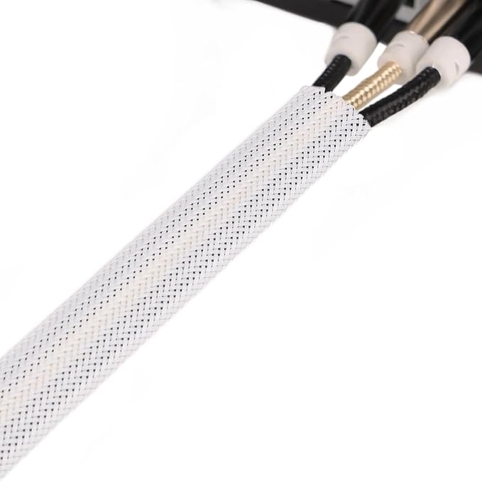 25ft PET Expandable Braided Cable Sleeve 1.2 inch Pet Braided Cable Sleeve - Image 8