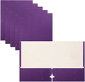 Better Office Products Two Pocket Portfolio Folders, Letter Size Paper Folders by BetterOfficeProducts