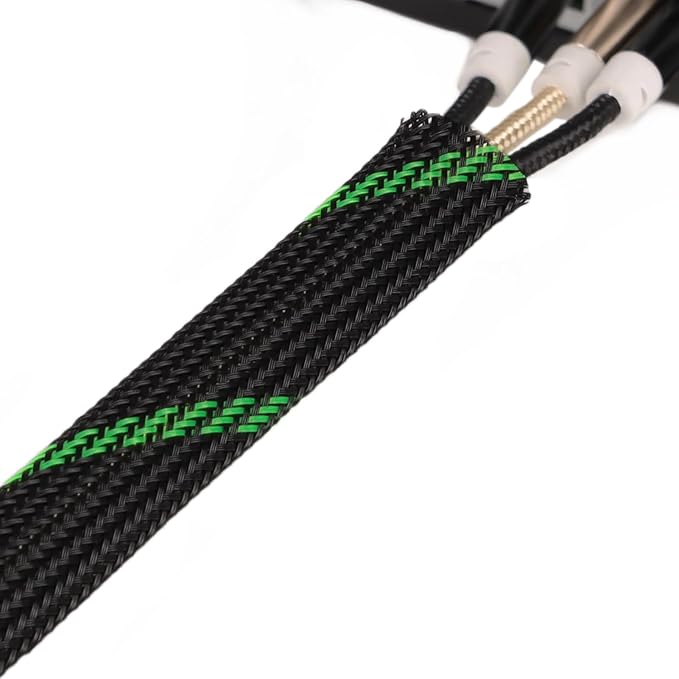 25ft PET Expandable Braided Cable Sleeve 5/8inch Pet Braided Cable Sleeve - Image 8