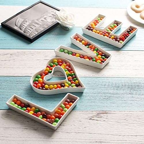 Coffeezone Small Letter Candy Dish & Nut Plates - Image 4