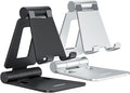 Nulaxy 2 Pack Fully Aluminum Dual Folding Cell Phone Stand, Adjustable Foldable by Nulaxy