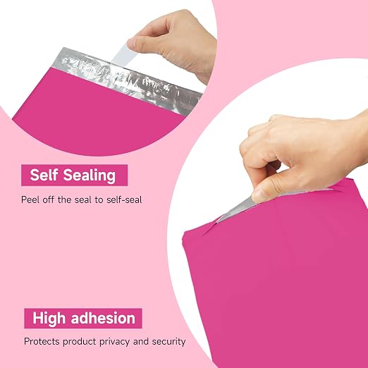 KKBESTPACK 500 Pcs 12x15.5 Poly Mailer Envelopes Shipping Bags Self Adhesive - Image 3