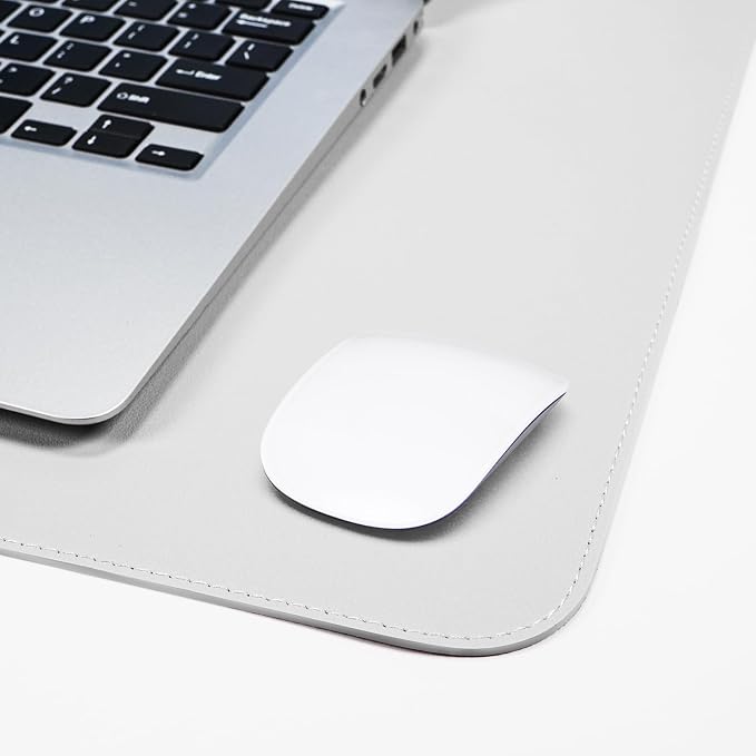 AFIING Cork Desk Mat 47" x 23.6", Dual-Sided Natural Cork & PU Leather Desk Pad - Image 5