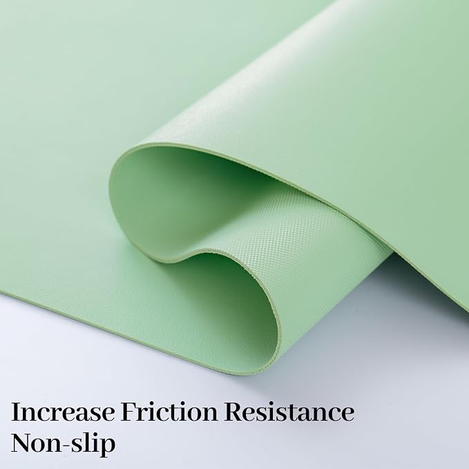 Large Green Desk Mat, Long Mouse Pads - Image 7
