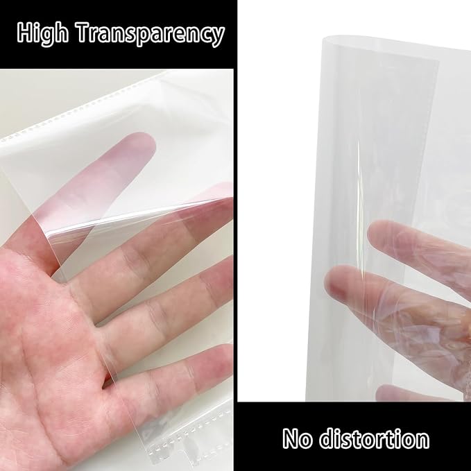 100 Pack Bulk Sheet Protectors 5.5x8.5 - Image 4