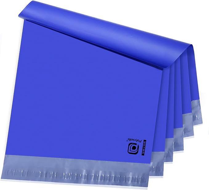 POLYSELLS 1000 pcs 10x13 Inches Purple Poly Mailers Shipping Envelopes by POLYSELLS