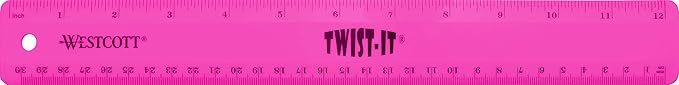 Westcott 12" Twist It Flexible Ruler - Image 2