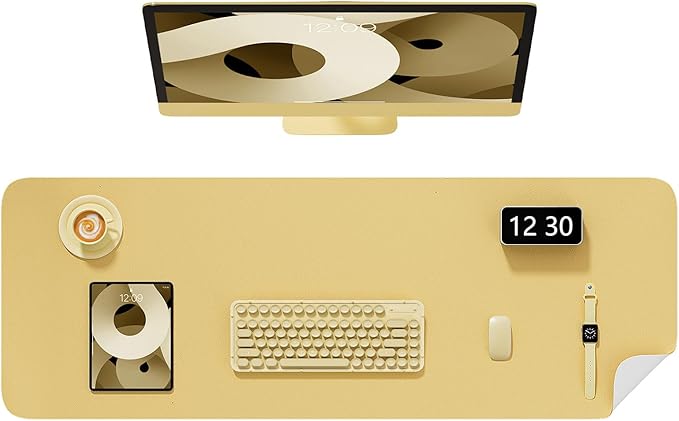 Desk Pad, Waterproof Laptop Computer Writing Mat by Niniubye
