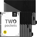 Epakh 12 Pcs Binder Dividers for 3 Rings Binders Index Dividers by Epakh