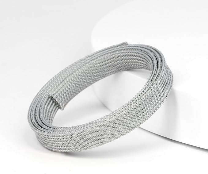 25ft PET Expandable Braided Cable Sleeve 1/2inch Pet Braided Cable Sleeve - Image 3
