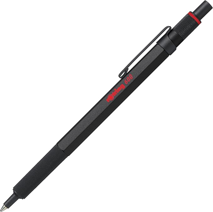 rOtring 600 Ballpoint Pen, Medium Point, Refillable by Rotring
