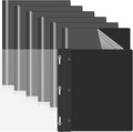 Teling 24 Pcs Clear Front Report Covers by Teling