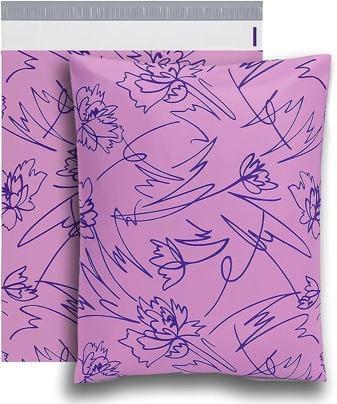 POLYSELLS 50pcs 12x15.5 Inches Poly Mailers Waterproof & Tear Resistant Mailing by POLYSELLS