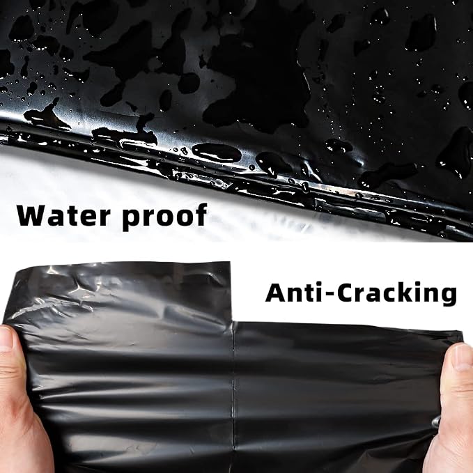 POLYSELLS 200 pcs 9x12 Inches Black Poly Mailers Shipping Envelopes, Strong - Image 5