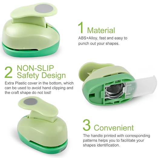 UCEC Circle Punch, 1 5/8 Inch Paper Punch, Circle Hole Punch, Round Shaped - Image 3