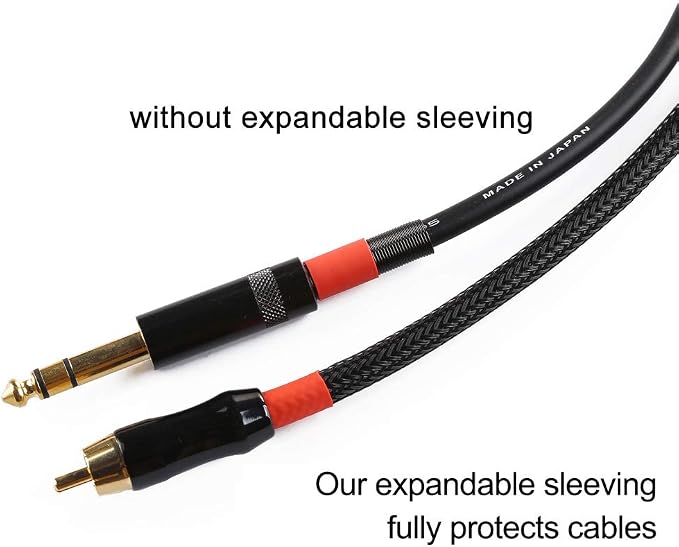 25ft - 1/4 inch PET Expandable Braided Sleeving – Black – Alex Tech Braided - Image 2