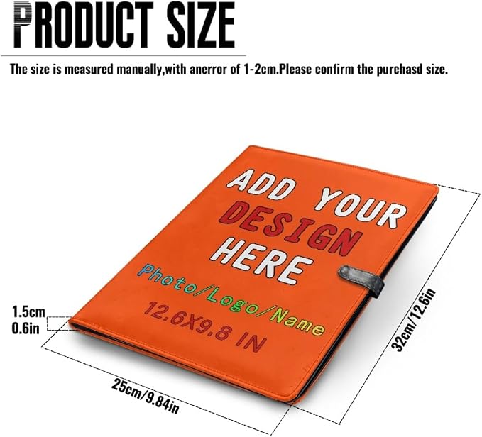 Professional Padfolio with Clipboard, Business Resume Portfolio Folder - Image 4