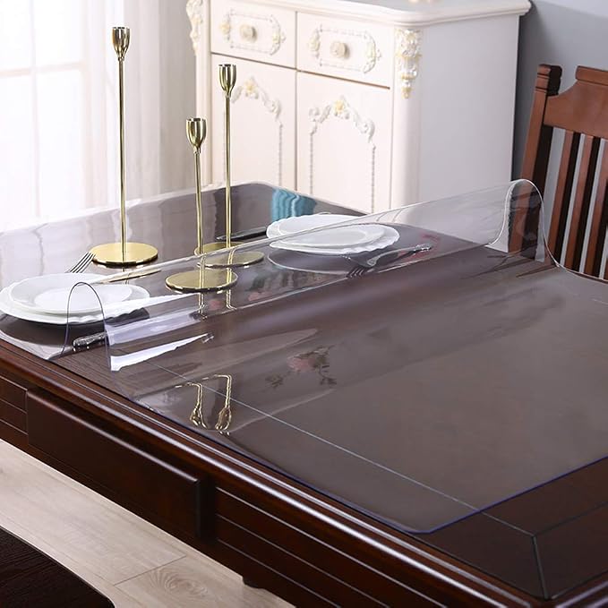 Clear Desk Protector for Coffee Table Writing Desk Work Table Dresser 28x42 - Image 5