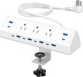 Jgstkcity 130W Desk Clamp Power Strip, 12 USB Ports, Surge Protector, ETL by Jgstkcity