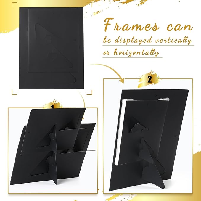 Tatuo 70 Pcs 8.5 x 11 Paper Picture Certificate Frames Horizontal Paper Award - Image 4