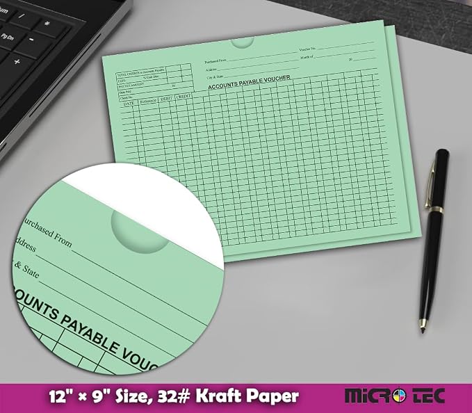 Accounts Payable Voucher Envelopes General Accounting, Lavender 100 Pack | 9x12 - Image 6