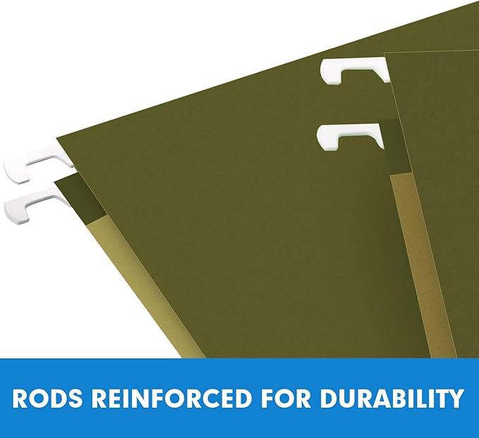 Hanging File Folders, RAZCC 60 Pack Reinforced Hanging Folders Letter Size - Image 3