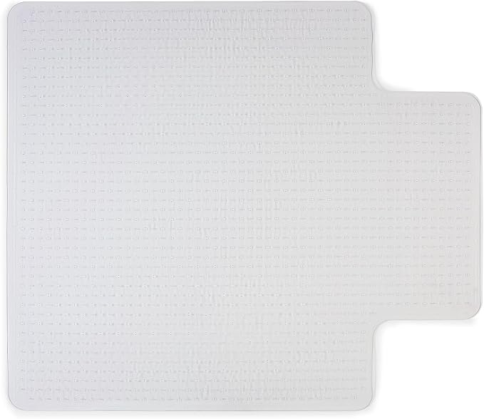 Staples Office Chair Mat, Low-Pile Carpets, Extended Under-Desk Coverage by Staples