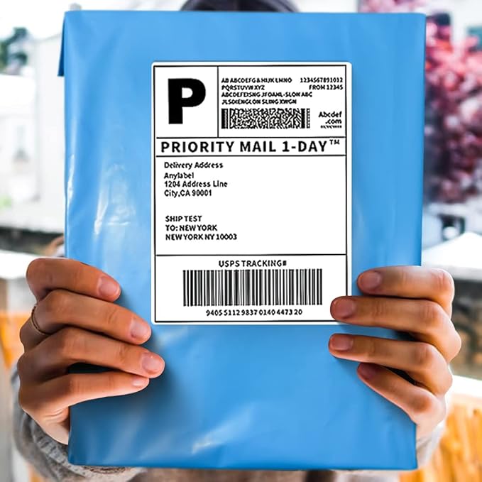 POLYSELLS 100 pcs 12x15.5 Inches Blue Poly Mailers Shipping Envelopes, Strong - Image 6