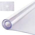 VEVOR Plastic Table Cover, 24 x 48 Inch 2.0 mm Thick Clear PVC Desk Mat by VEVOR