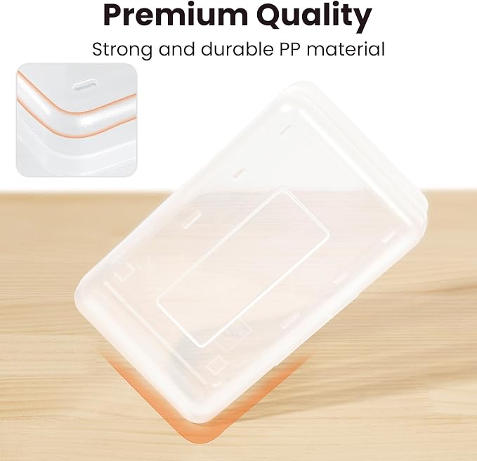 Sooez 6 Pack Pencil Box, Hard Pencil Boxes - Image 7