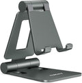 Nulaxy Dual Folding Cell Phone Stand, Fully Adjustable Foldable Desktop Phone by Nulaxy