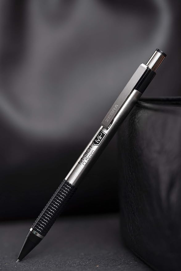 Zebra Pen, STEEL M-301 Mechanical Pencils, 0.5mm Fine Point, Refillable Lead - Image 4