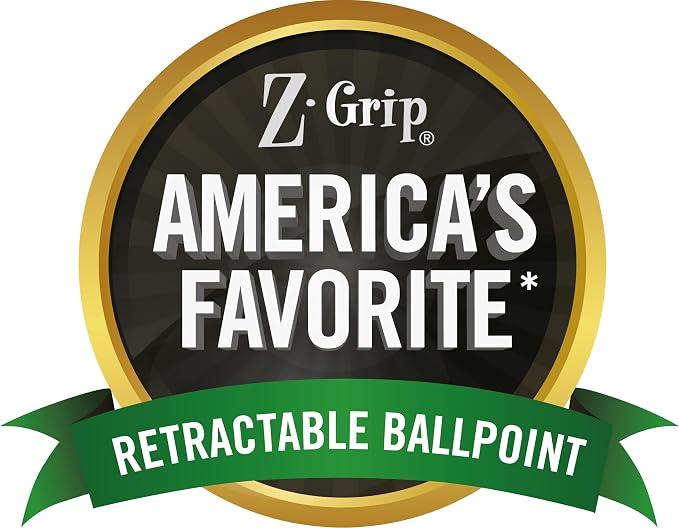 Zebra Pen Z-Grip Retractabe Ballpoint Pen, Fine Point - Image 7