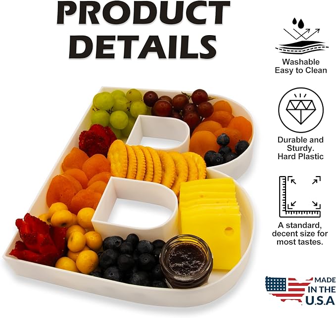 10" Reusable Plastic Box Form Tray Display - Image 3