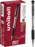 Uniball 207 Impact Gel Pens by uni-ball
