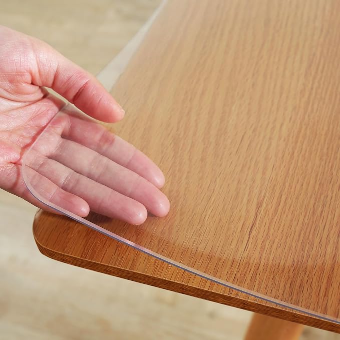 Warmstar Clear Table Protector 2mm Thick, 17 x 28 Inch Clear Table Cover by Warmstar