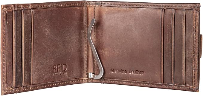 Team Sports America NCAA Boise State University Front Pocket Slim Wallet - Image 3