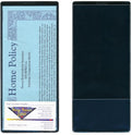StoreSMART - Black Plastic Policy/Lotto Ticket Holders - 50 Pack - INS30-BK-50 by StoreSMART