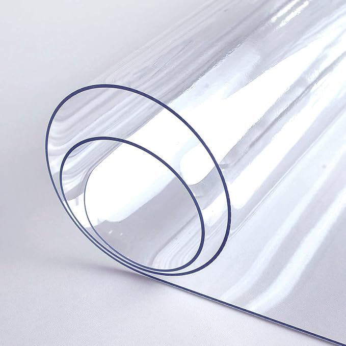 LovePads Clear Table Cover Protector 54 x 72 Inch, 1.5mm Thick Plastic Table - Image 9