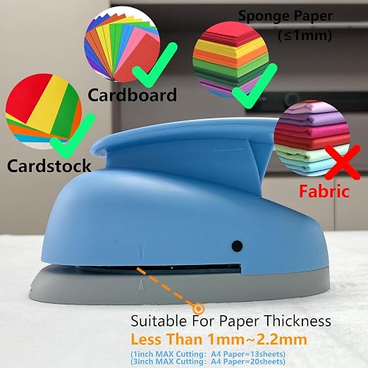 Circle Punch, Paper Punch, 1 inch Circle Hole Punch Cutters - Image 3