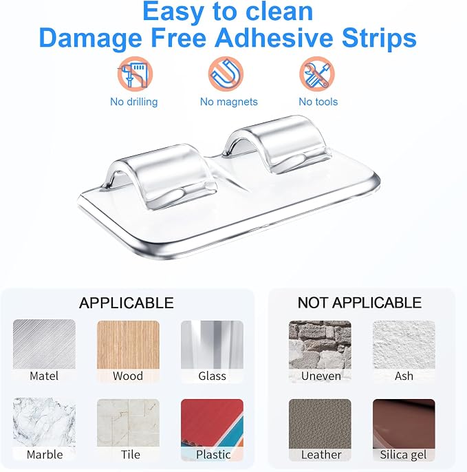 Hetyue Hooks for Outdoor String Lights Clips: 40Pcs Heavy Duty Light Hook - Image 4